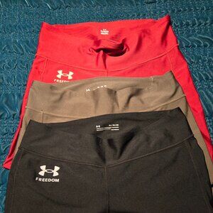Under armour freedom leggings xl (all 3 pair)